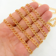 14k Gold Filled Double Curb Chains